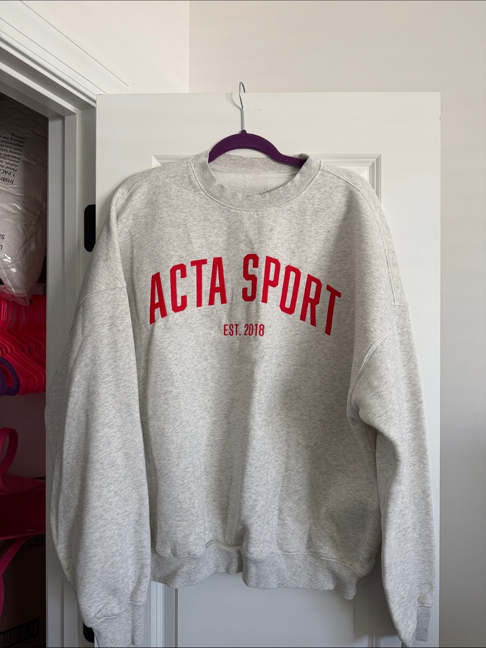 Acta Sport Grey Crewneck